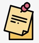 Sticky note icon