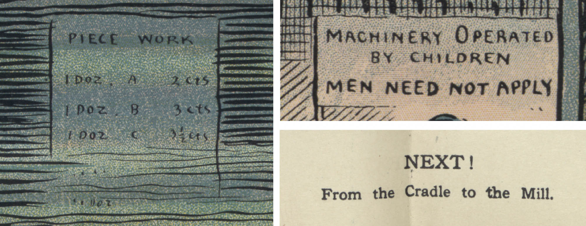 A zoom in to the parts with text on the previous figure.