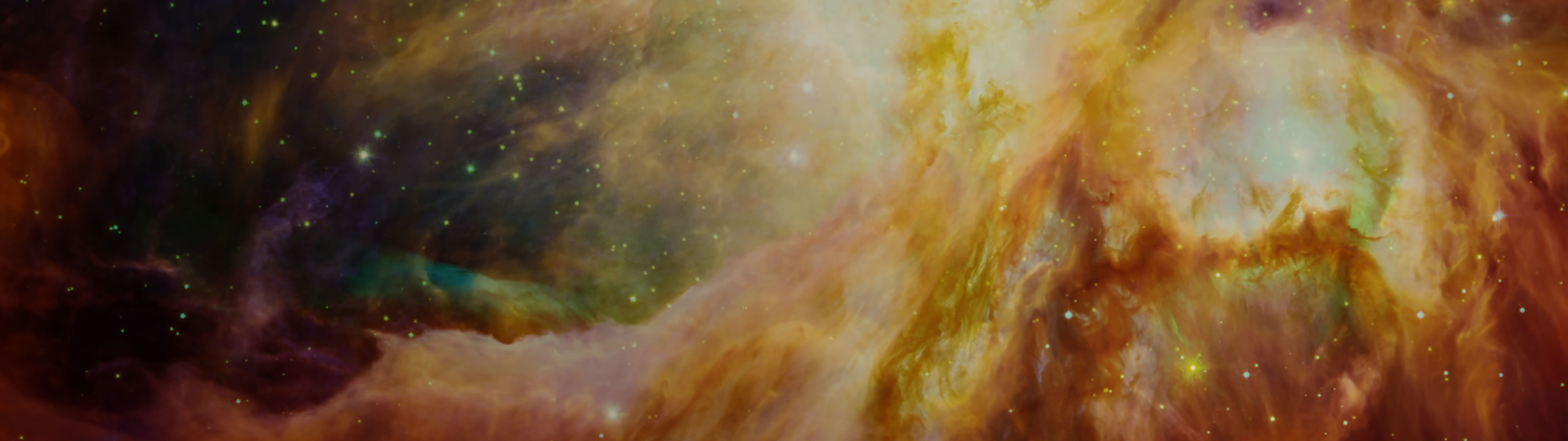 Stars in a cloud nebula