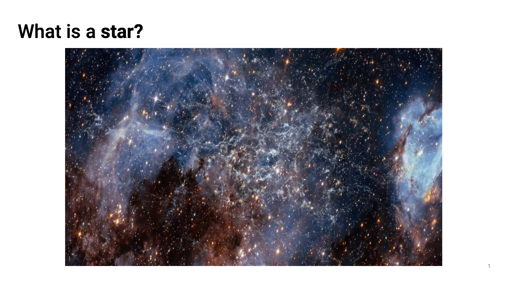 How Stars Form