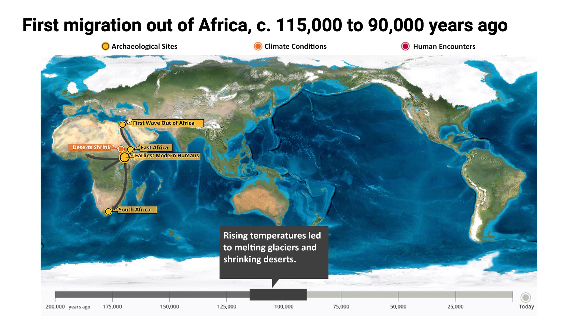 Migration and Climate Maps - BHP 443b Slideshow Migration And Climate Maps 2