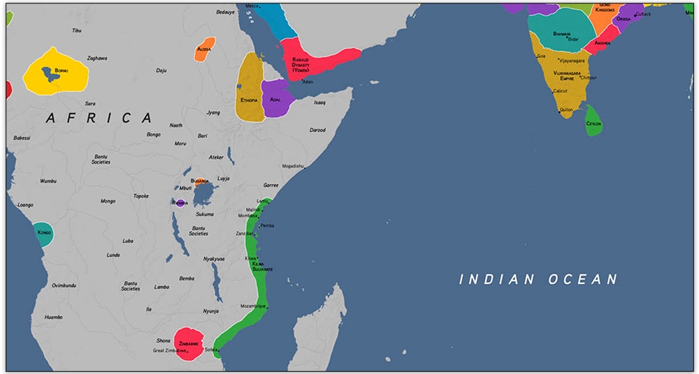 Swahili city-states: A special example of trade shaping politics!
