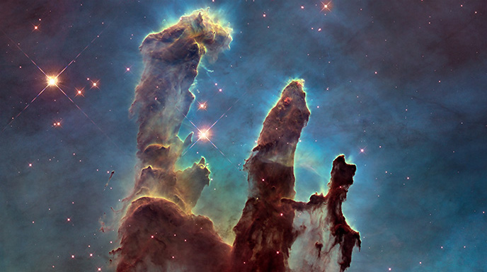 cosmic space dust