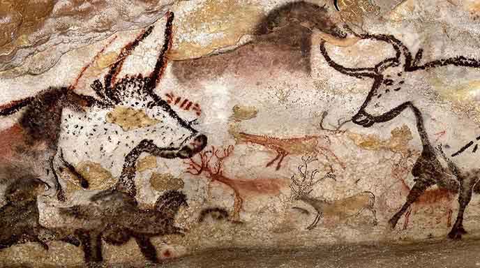 ancient cave painting