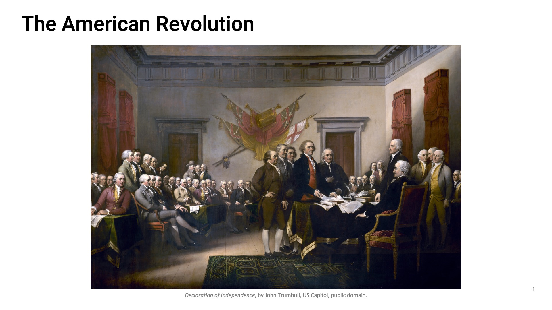 The Declaration of Independence