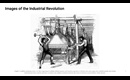 Luddites smashing a loom