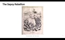 The Sepoy Rebellion