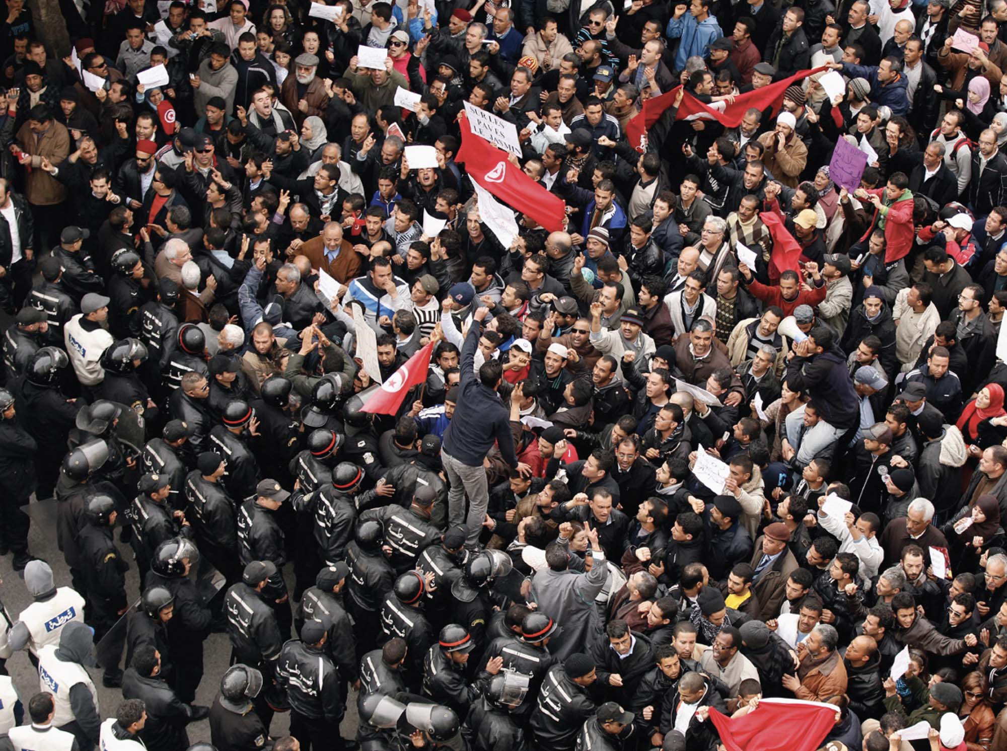 Image showing the links between Twitter users mentioning OccupyWallStreet in 2011. The hundreds of lines connecting each pod of users to one another represents how social media connects us to the rest of the world.